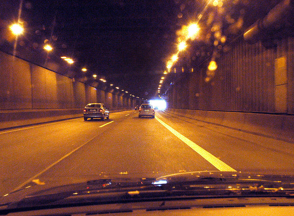 Podziemny tunel na trasie A40 Bochum