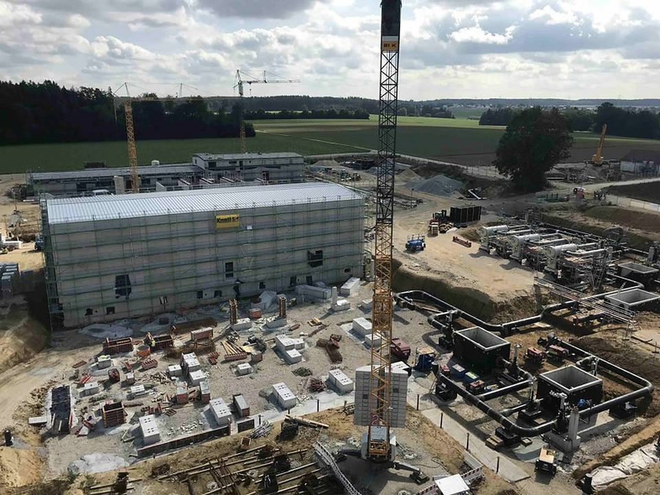 NEW COMPRESSOR STATION CONSTRUCTION IN WERTINGEN