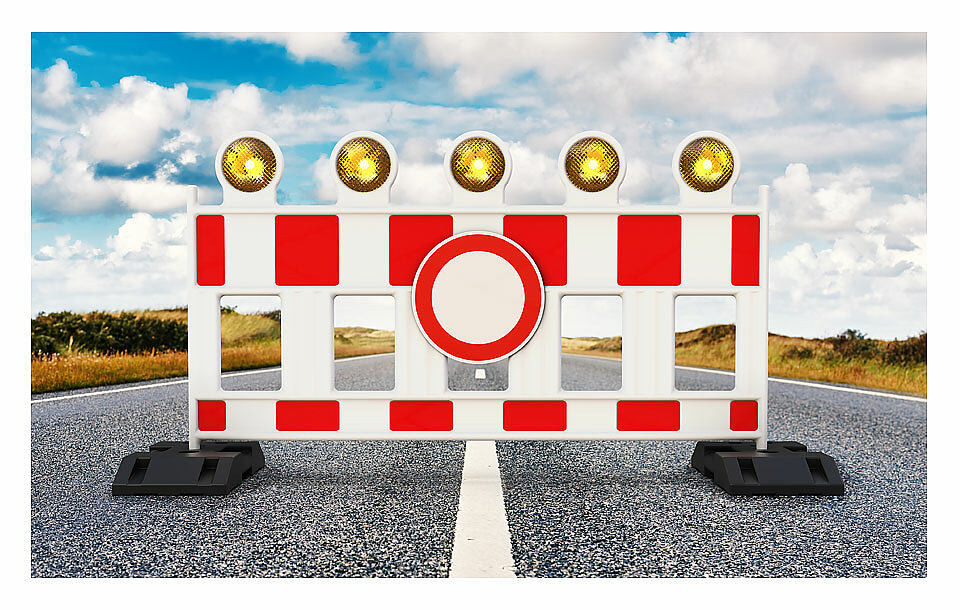 Vollsperrung der B492 zwischen der A7-Anschlussstelle Giengen/Herbrechtingen und Hermaringen