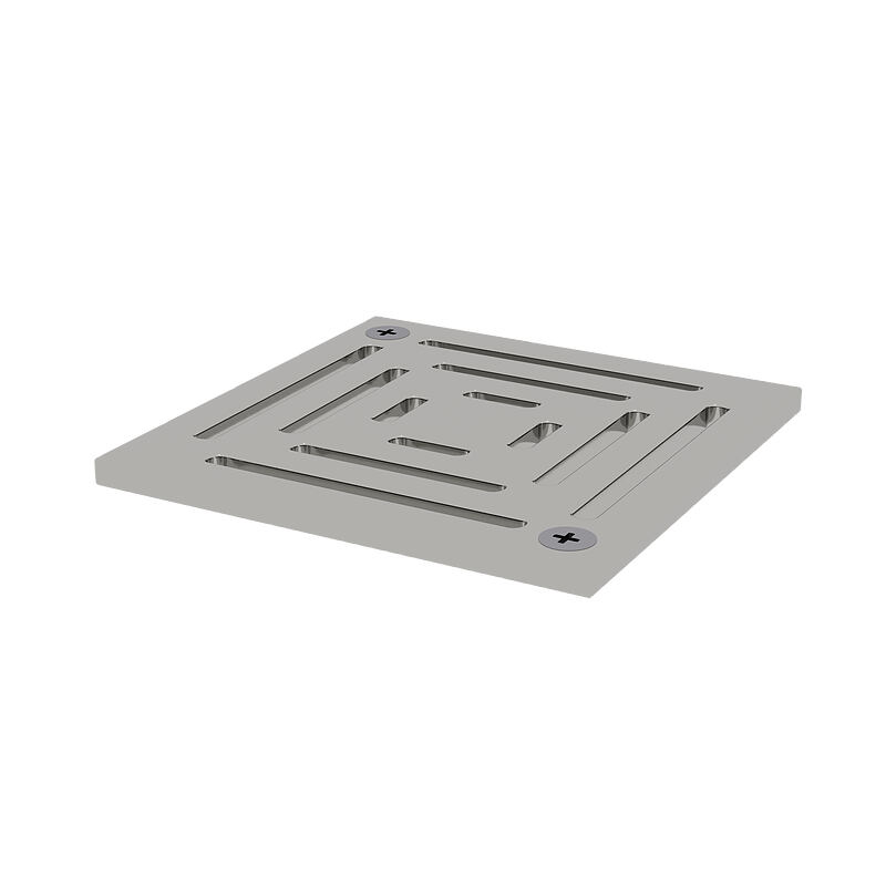 Stainless steel grate - for floor drain
