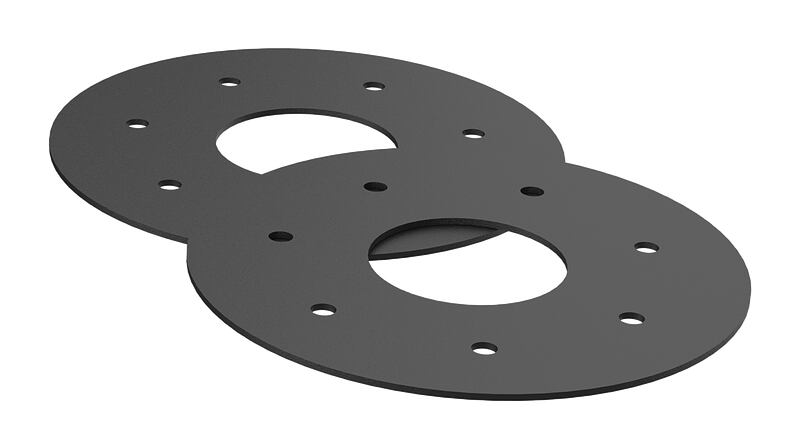 Rubber inlays - Accessory for loose flange according to DIN 18533
