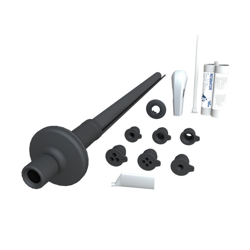 Membrane injection system - for buildings with a basement
