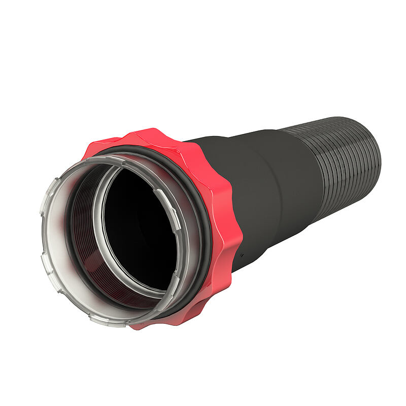 System cover - with cold shrink-fit method for corrugated cable ducts