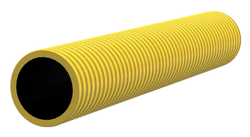 PE corrugated pipe - for building entries