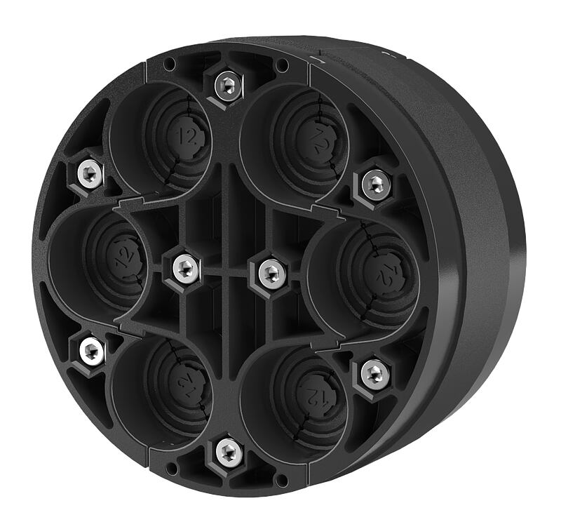 Standardowy gumowy wkład uszczelniający - z technologią segmentów gumowych i płytkami dociskowymi z tworzywa sztucznego