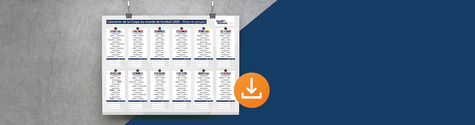 Coupe du monde 2026 - Calendrier