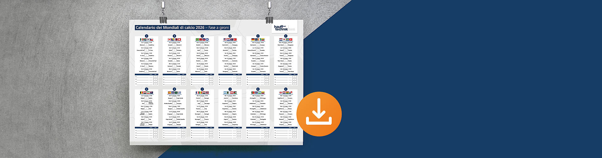 Campionato del mondo 2026 - Calendario