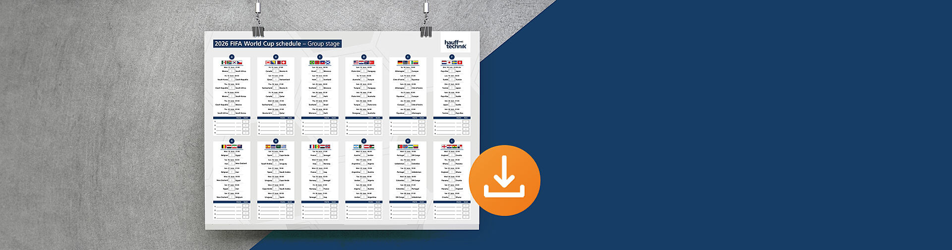 2026 World Cup – Schedule