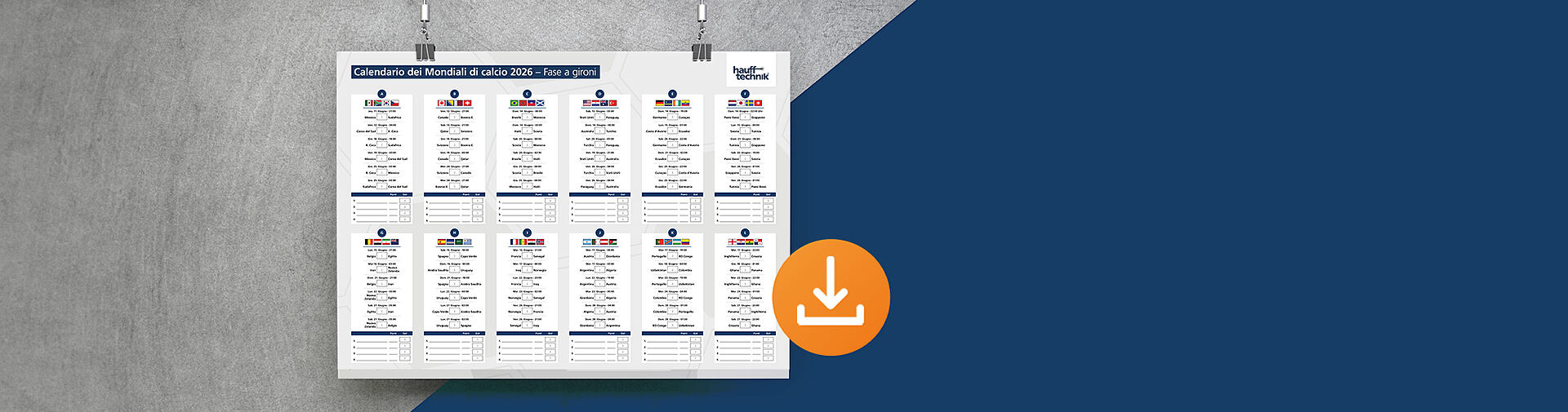 Campionato del mondo 2026 - Calendario
