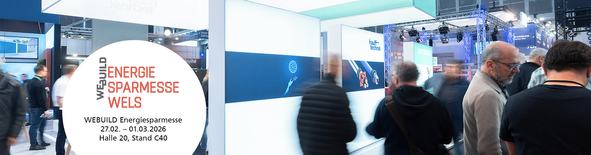Treffen Sie uns auf der WEBUILD!