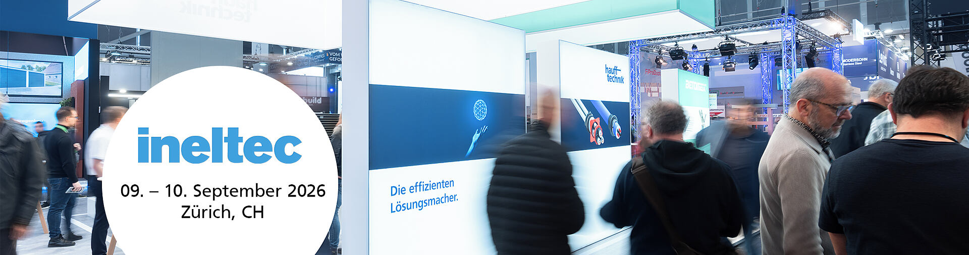 Venite a trovarci alla fiera INELTEC di Zurigo!