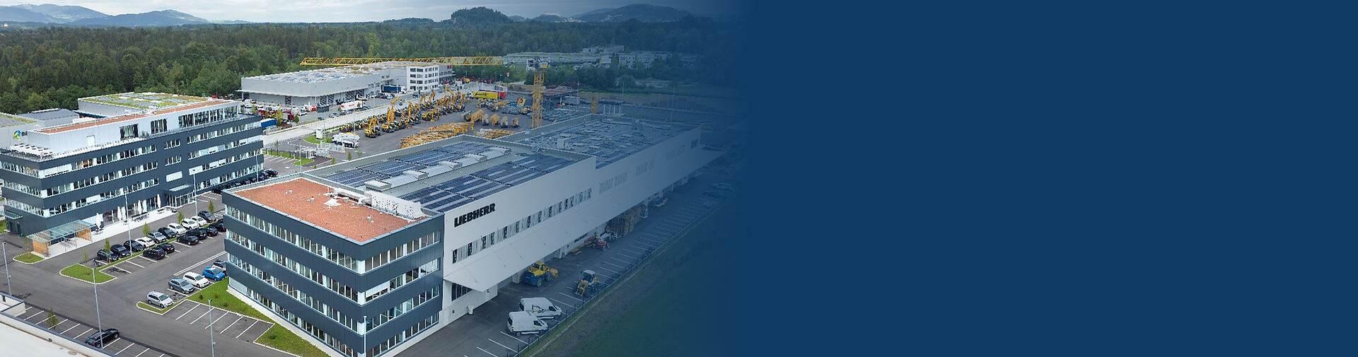 Bauprojekt bei der Liebherr Österreich Vertriebs- und Service GmbH