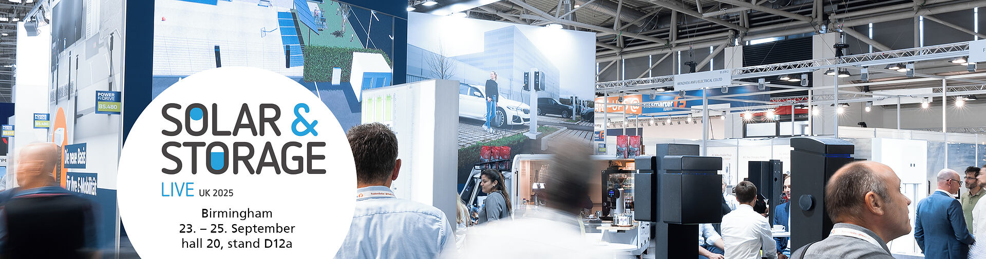 Meet us at Solar &amp;amp; Storage Live