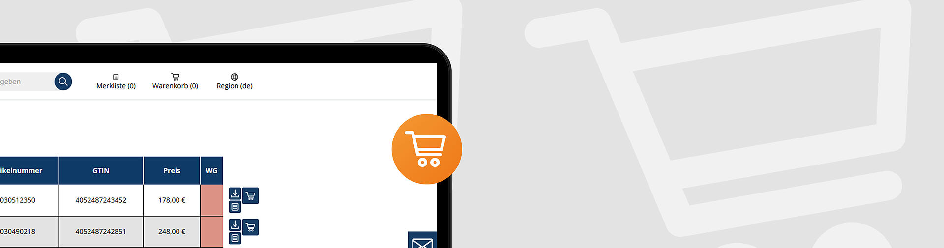 Webshop-Anbindung: Lösungen direkt bestellen